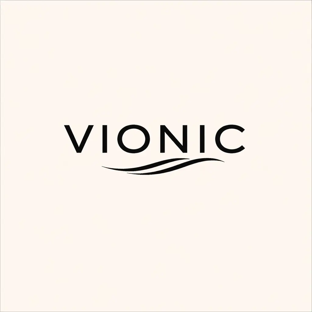 Vionic footwear logo&mdash;supportive and stylish shoes for everyday wellness.