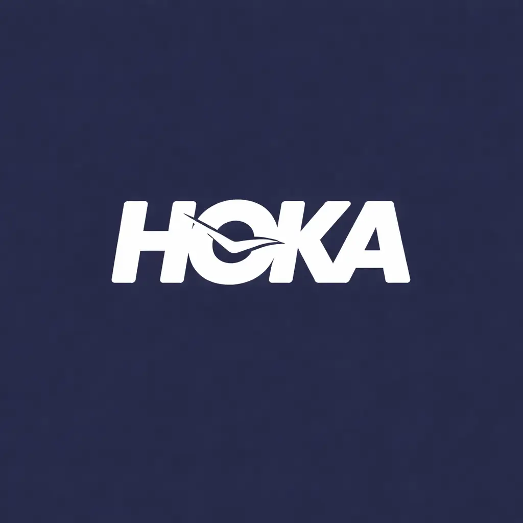 Hoka logo &ndash; link to sneaker collection.